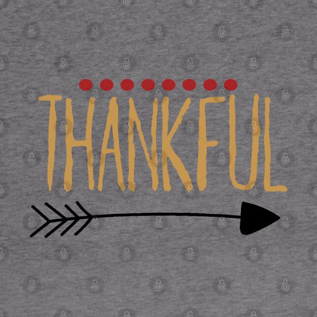 Thankful Hand Writing Arrow by JakeRhodes